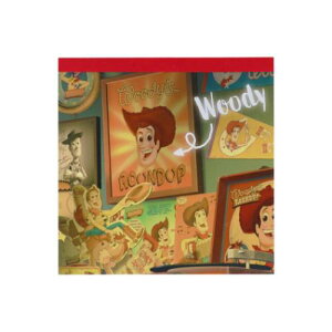 スクエアメモ メモ帳 トイストーリー PIXAR A ディズニー サンスター文具 新学期準備文具 メール便可