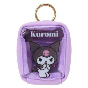 カラビナ付きミニポーチ クリアポーチ クロミ サンリオ ケイカンパニー 小物入れ