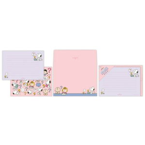 手紙セット レターセット スヌーピー Peanuts All Good SNAG THINK ピーナッツ 日本ホールマーク 便箋 封筒 メール便可