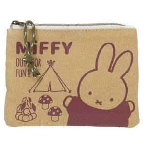 キャンプシリーズ ティッシュポーチ ミニポーチ ミッフィー キャンプ ディックブルーナ ワタナベ 化粧ポーチ 小物入れ 絵本メール便可