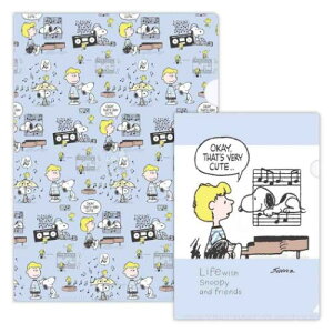 NAtH_ A4A5 NAt@C Zbg Xk[s[ SNLFu[ Life with Snoopy and Friends s[ibc {z[}[N Vw [։