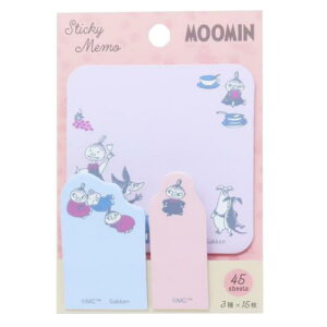 付箋 付せん ムーミン ピンク 北欧 学研ステイフル 伝言メモ メール便可