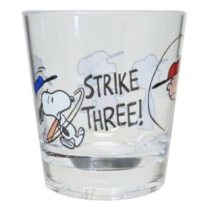 アクリルタンブラー プラカップ スヌーピー ベースボール ピーナッツ 大西賢製販 プラコップ