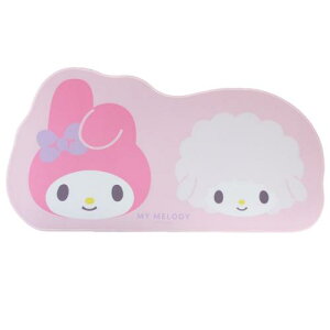 ダイカット デスクシート デスクマット マイメロディ サンリオ グルマンディーズ パソコンデスク