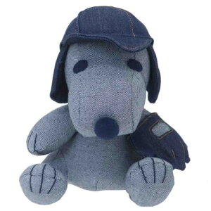 プラッシュドールS ぬいぐるみ スヌーピー EDWIN ベースボール ピーナッツ ナカジマ プレゼント