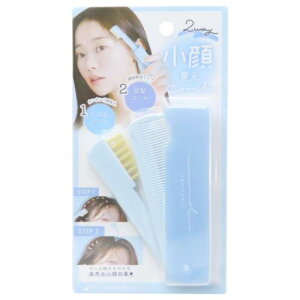 小顔見えうぶ毛コーム くし クーリア 束感前髪 スタイリング 小顔見せ メール便可