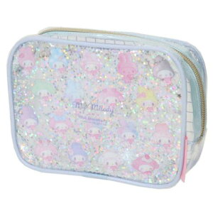 シャカシャカポーチ コスメポーチ マイメロディ ガーリーポップハート BL サンリオ マリモクラフト 化粧ポーチ 小物入れ