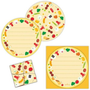 ミニレターシート 10枚入 メッセージシート お弁当 日本ホールマーク 手紙 レター メッセージ 手渡し 一言メモ メール便可