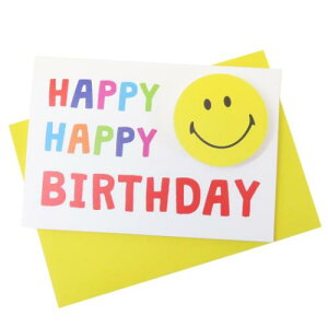 bZ[WJ[h O[eBOJ[h X}C[tFCX o[Xf[ GE-109 Smiley Face ANeBuR[|[V t [։