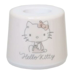 メラミン製歯ブラシスタンド 洗面用具 ハローキティ ラインデザイン サンリオ スケーター 1本用 歯ブラシ立て