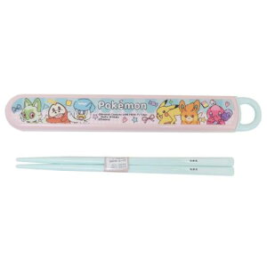抗菌食洗機対応箸箱セット 箸16.5cm 抗菌スライド箸&箸箱セット ポケットモンスター Popping Up ポケモン スケーター おはしセット ランチ雑貨 メール便可