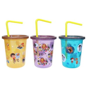 �X�g���[�t�^���u���[3�Z�b�g �W�t���v���R�b�v E.T. 320ml �X�P�[�^�[ �t�^�t���R�b�v �f��