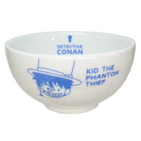 ライスボウル お茶碗 名探偵コナン キッド フェイスアート 少年サンデー 金正陶器 食器 アニメ