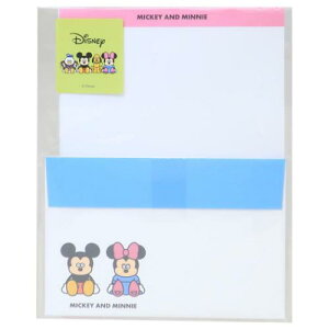 レターセット 手紙セット DISNEYx松本セイジ ミッキー ミニー ディズニー マリモクラフト 便箋&封筒 メール便可