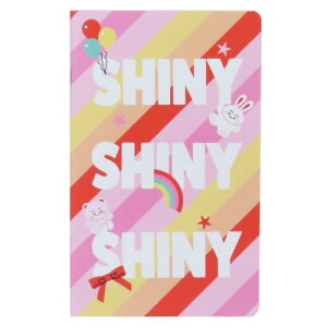 ミニノート ノート SHINY S&C 文具 かわいい メール便可