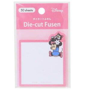 ダイカット付箋 付せん ディズニーx松本セイジ ミニーマウス ディズニー カミオジャパン 新学期準備文具 メール便可