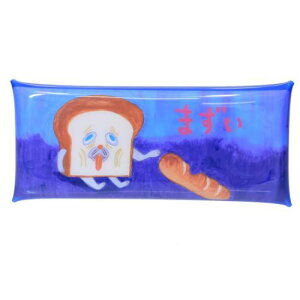 マルチクリアケース Lサイズ クリアポーチ パンどろぼう まずい バンダイ 小物入れ 絵本メール便可