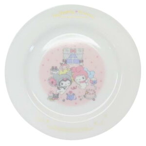 プレート 中皿 マイメロディ&クロミ マイメロディ50th&クロミ20th ピンク サンリオ 金正陶器 食器 かわいい