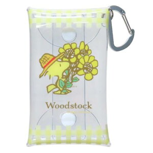 クリアマルチケースS ミニポーチ スヌーピー ウッドストック vacation ピーナッツ マリモクラフト 小物入れ メール便可