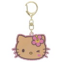 アクリルキーホルダー キーリング ハローキティ 日焼けシリーズ ハイビスカス サンリオ ケイカンパニー かわいい メール便可