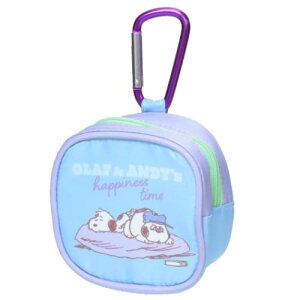 カラビナ付ミニポーチ ミニポーチ スヌーピー nap time ピーナッツ スモールプラネット 小物入れ