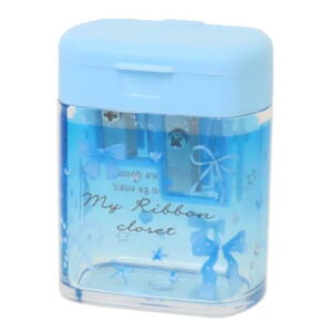 2WAYシャープナー 鉛筆削り マイリボンクローゼット クーリア 新学期準備文具 筆記用具 小学生 かわいい