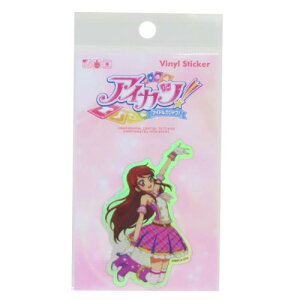 ホログラムステッカー ダイカットシール アイカツ! 紫吹蘭 ゼネラルステッカー 耐水耐光 デコステッカー メール便可