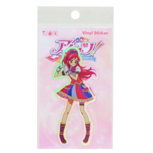 ホログラムステッカー ダイカットシール アイカツ! 音城セイラ ゼネラルステッカー 耐水耐光 デコステッカー メール便可