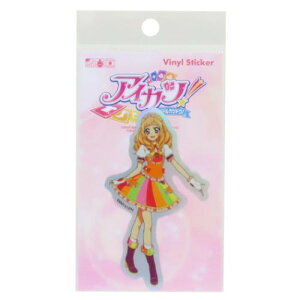 ホログラムステッカー ダイカットシール アイカツ! 姫里マリア ゼネラルステッカー 耐水耐光 デコステッカー メール便可