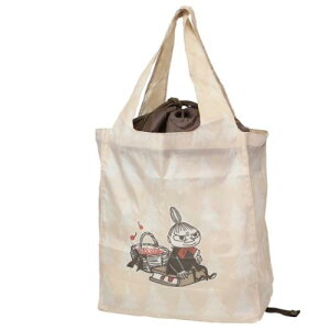 ワイド底板付エコバッグ エコバッグ ムーミン in the forest 北欧 カミオジャパン ショッピングバッグ 折りたたみ メール便可