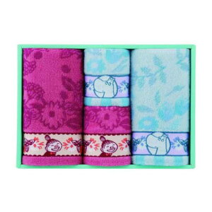 タオルハンカチx2、フェイスタオルx2 タオルギフト ムーミン ピックオンニ リトルミイ 北欧 タオル美術館 プレゼント かわいい