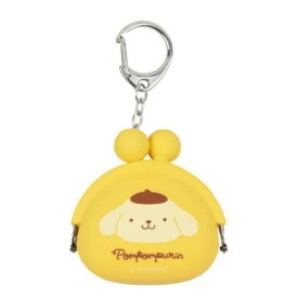 POCHI BABY ポチベビー コインケース ポムポムプリン フェイス サンリオ ピージーデザイン シリコンがまぐち 小銭入れ キーホルダー