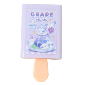 【ポイント10倍 & クーポン！】マジックアイス消しゴム けしごむ GRAPE GELATO クーリア 新学期準備文具 おもしろ文具 メール便可