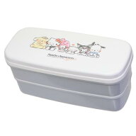 抗菌 スリム2段ランチボックス お弁当箱 サンリオキャラクターズ みんなと一緒 サンリオ カミオジャパン …