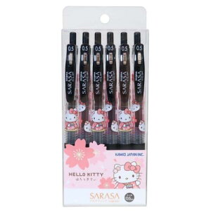 SARASA�{�[���y�� 0.5mm 6�{�Z�b�g �{�[���y�� �n���[�L�e�B �����s���N �T�����I �J�~�I�W���p�� �T���T�N���b�v �V�w���������� �[�u�� ���[���։�