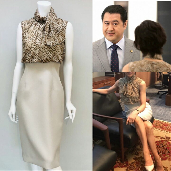 楽天市場】VELLA べラ ドラマSUITS 鈴木保奈美さん着用 ワンピース 