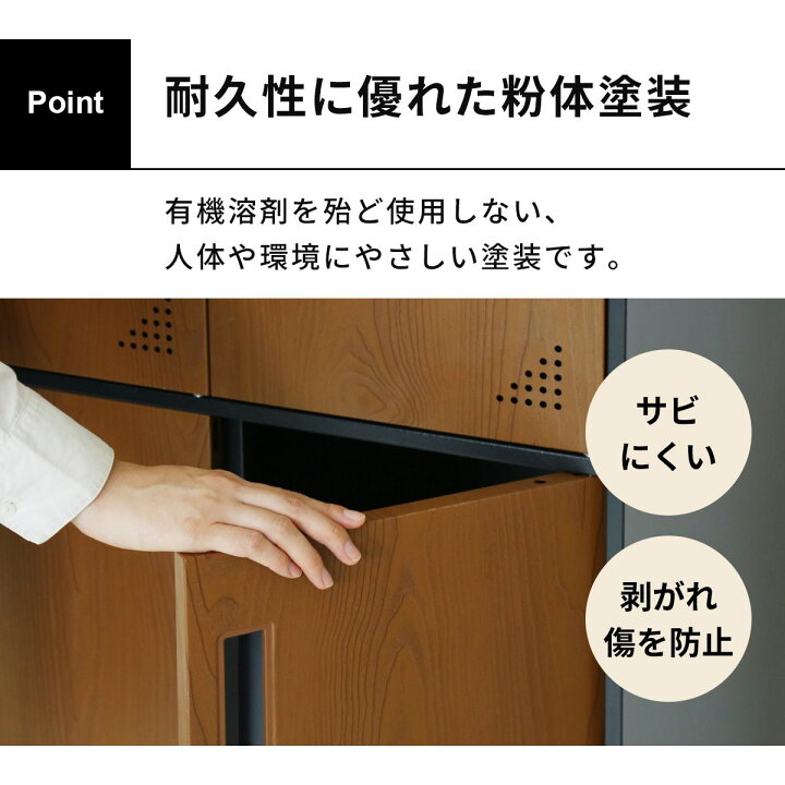 楽天市場】開梱設置サービス対象 スチールロッカー 鍵付き 12人用 