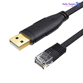 USBコンソールケーブル、 CableCreation 1.8m [FTDI-FT232RL チップセット内蔵] USB-RJ45シリアルケーブル Cisco、NETGEAR、TP-Link、Linksys、Ubiquiti、Huaweiル