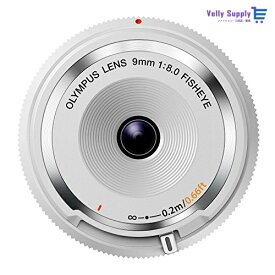 OLYMPUS ミラーレス一眼 9mm f8 フィッシュアイ ボディキャップレンズ ホワイト BCL-0980 WHT