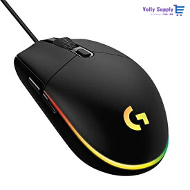 Logicool G ロジクール G ゲーミングマウス 有線 G203 LIGHTSYNC RGB 6個プログラムボタン 85g軽量 G203-BK 国内正規品 【 ファイナルファンタジーXIV 推奨周辺機器 】