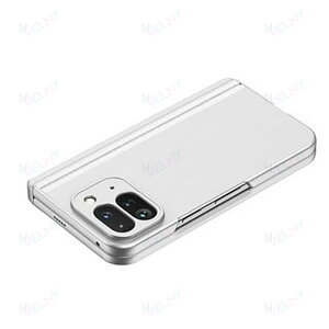 Pixel 9 Pro Fold �P�[�X �ϏՌ� �J�o�[ �����K���X+�v���X�`�b�N �X�^���h�@�\ �O�ʋ����K���X �V���v�� �O�[�O�� �s�N�Z��9 �v�� �t�H�[���h(�V���o�[)