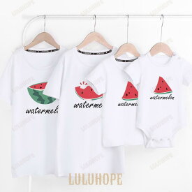 親子コーデ ベビー 73 80 赤ちゃんとママとパパ 赤ちゃんとお揃いコーデ Tシャツ カバーオール ロンパース 半袖 おしゃれ 子供服 お揃い キッズ 大きいサイズ