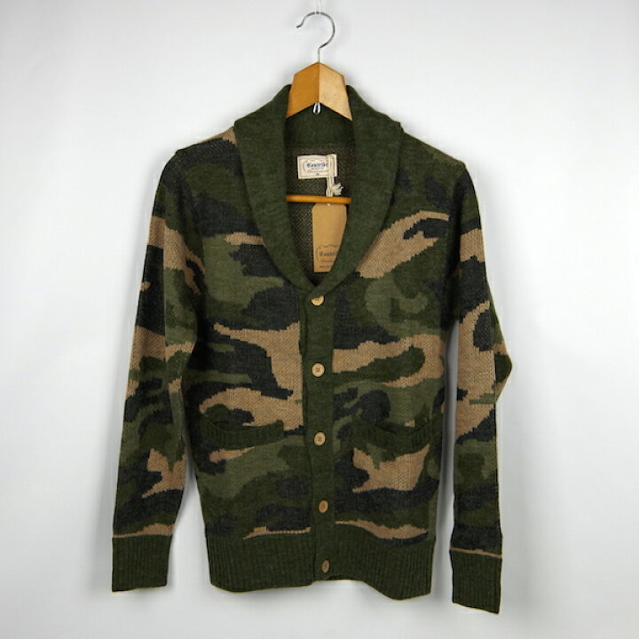 楽天市場】【SALE】カモフラショールカラーニット【アッシュカーキ 