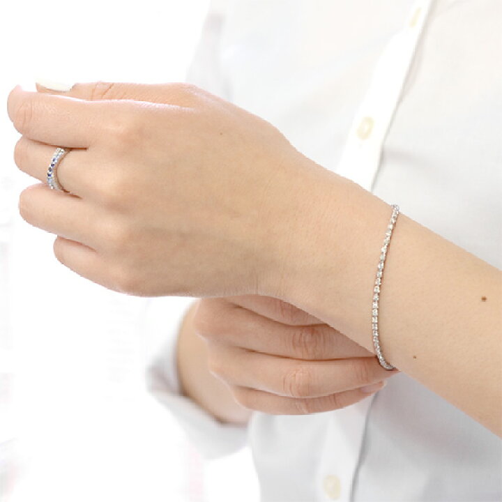 楽天市場】【SOLD OUT】ダイヤモンド テニスブレスレット 1カラット  