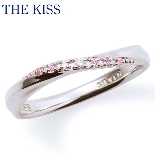 楽天市場】【THE KISS】【ペアリング】ダイヤモンド ピンク