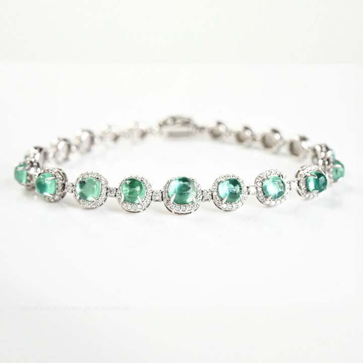楽天市場】【SOLD OUT】エメラルドキャッツアイ 7.07ct ブレスレット 