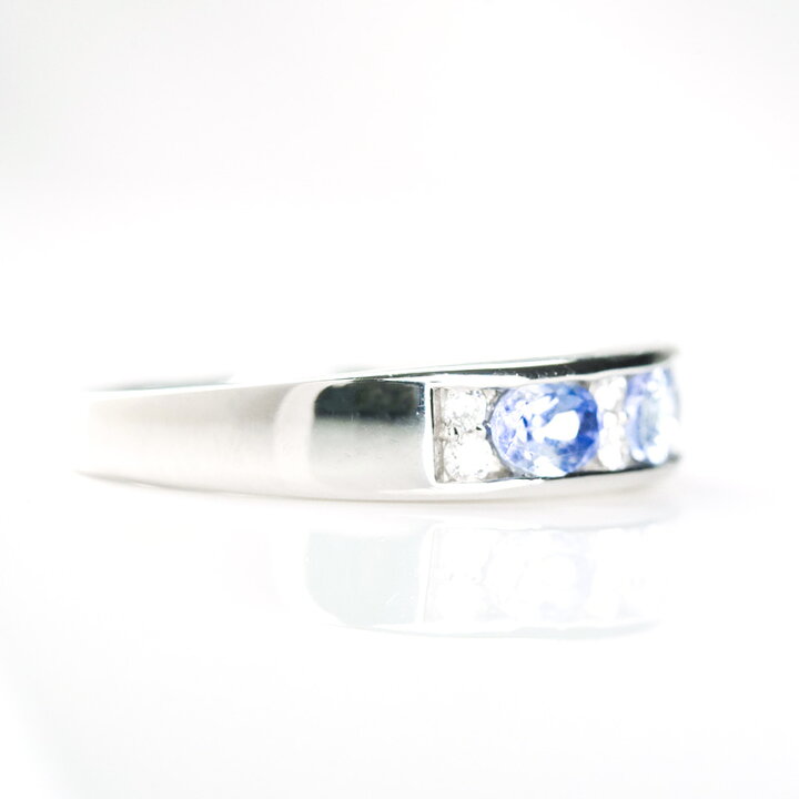 楽天市場】タンザナイト リング 指輪 Pt950 ハードプラチナ 0.58ct 