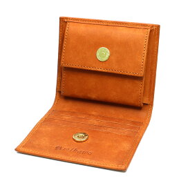 二つ折り財布 メンズ 本革 プエブロレザー 日本製 ヌメ革 ブランド 小銭入れ付き BOX型 大容量 コンパクト 名入れ無料 キャメル 緑 ブルー mikawa 父の日 プレゼント ギフト 小型財布 メンズ財布 レディース財布 収納力抜群