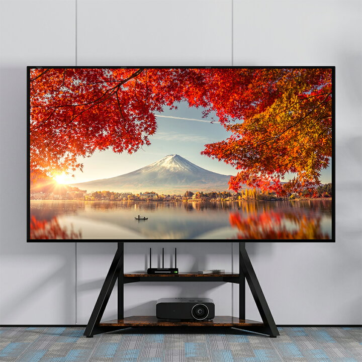 楽天市場】Wisfor テレビスタンド ハイタイプ 壁寄せ おしゃれ テレビ 