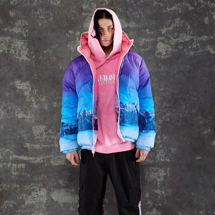楽天市場】UNKNOWN LONDON / Mountain Scenery Reversible Puffer 